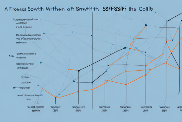 A graph showing the growth of a successful smsf over the course of a year